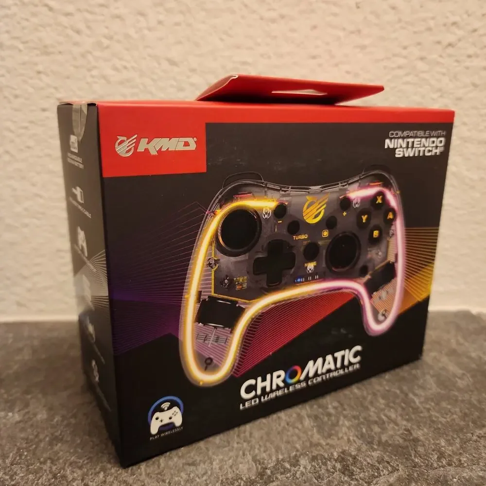 Switch - Chromatic LED Wireless Controller (NEW) - KMD - Nintendo